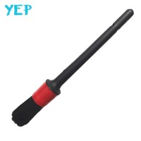 Yep High Quality Round Plastic Handle Bristle Detailing Brush Car Wash Brush For Cleaning