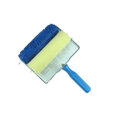 7'' Soft Rubber Texture Pattern Paint Roller Set